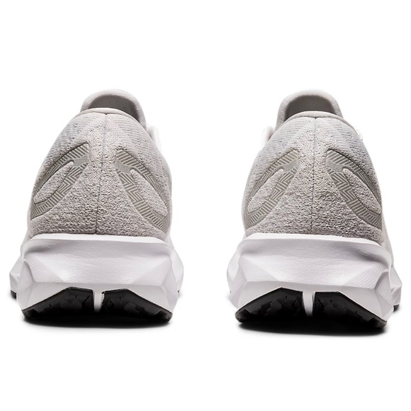 ASICS Dynablast Running Sneakers in White and Glacier Grey - Picture 14 of 14